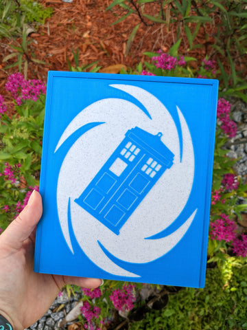 3D printed Notions Box--Policebox in the Temporal Vortex