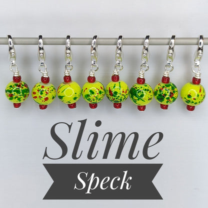 Simple Bead Stitch Markers: Lobster Claws