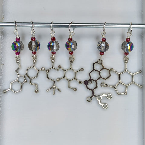 Organic Chem 101 Stitch Markers