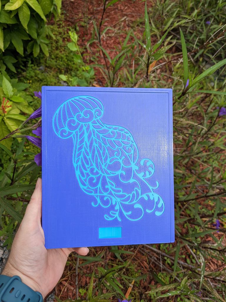 3D printed Notions Box--Jellyfish