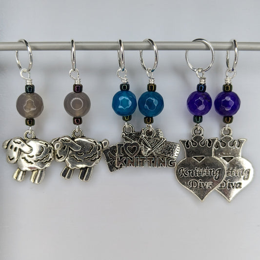 Sassy Sheep Stitch Markers