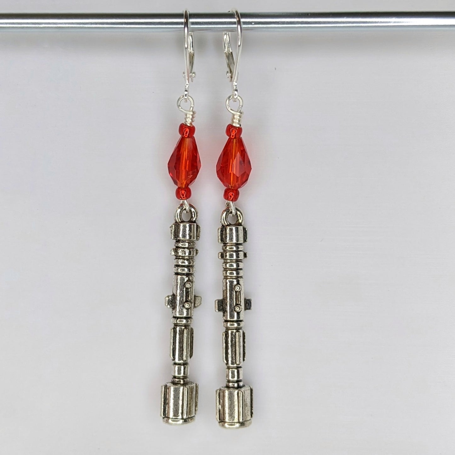 Lightsaber Earrings & Stitch Markers