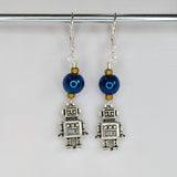 3D Robot Earrings & Stitch Markers