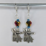 Anubis Earrings & Stitch Markers