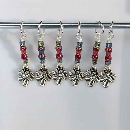 Tiny Firefly Stitch Marker Set